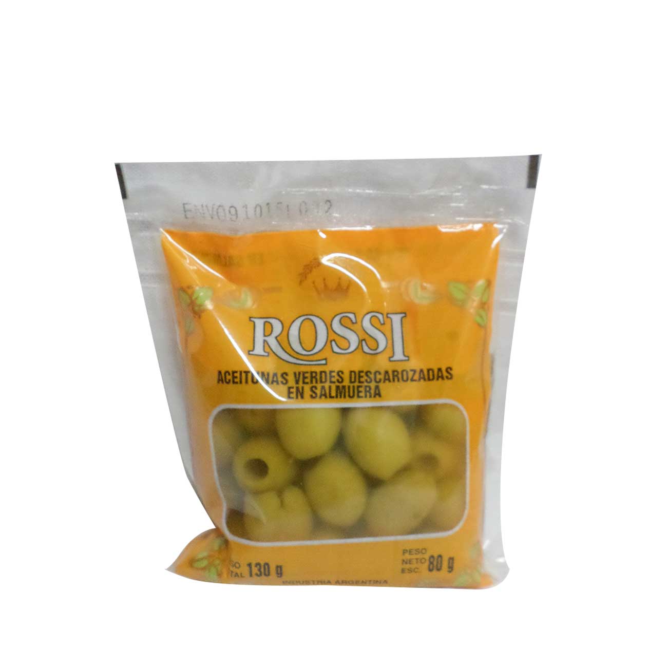 Aceitunas verdes descarozadas 180g ROSSI