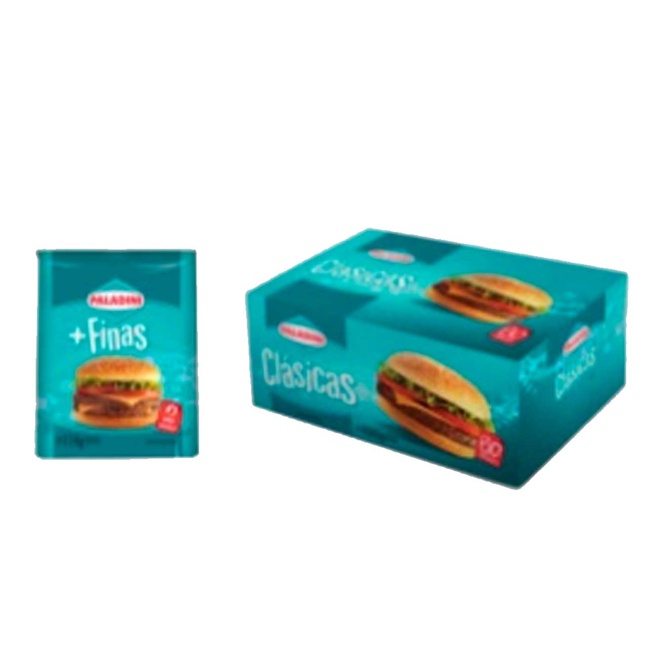 Hamburguesas finas x 2 u PALADINI