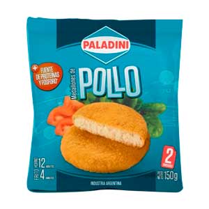 Medallones de pollo x 2 u PALADINI