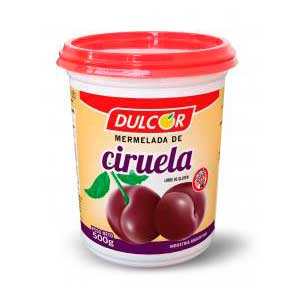 Mermelada de ciruela 500g Dulcor.