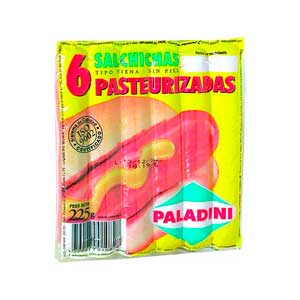 Salchichas x 6u PALADINI