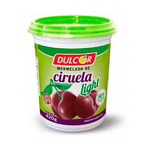 Mermelada de ciruela 500g Light Dulcor.