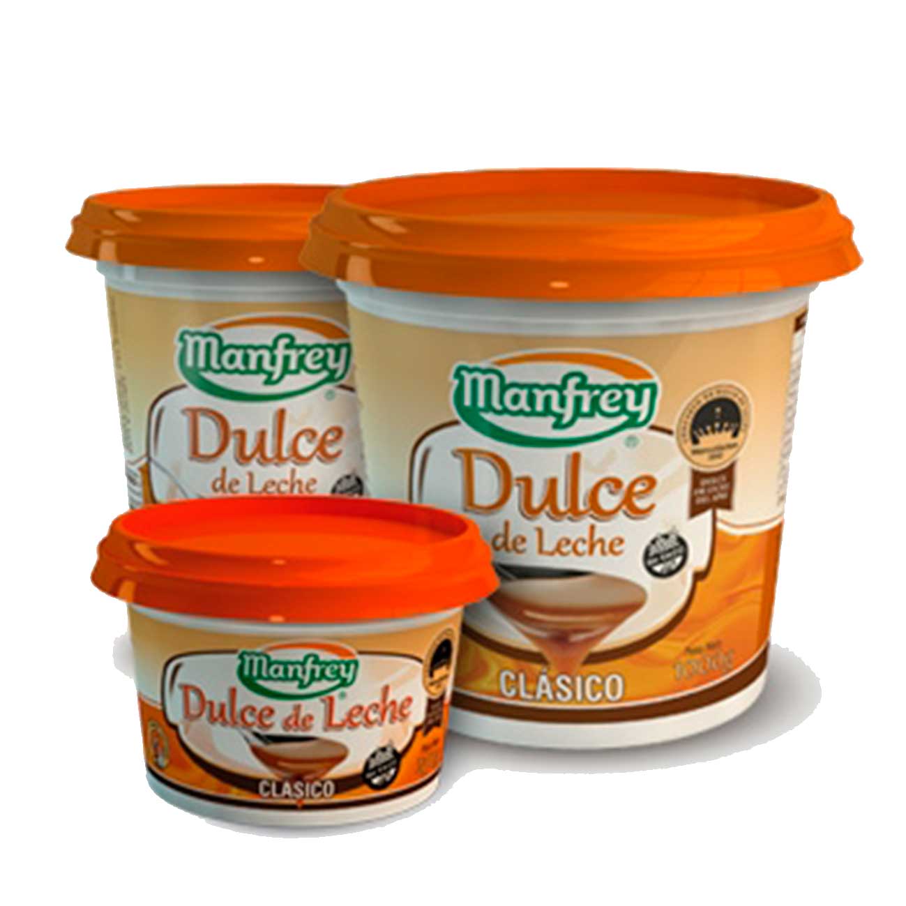 Dulce de Leche Clásico. Libre de Gluten. Sin TACC MANFREY