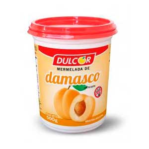 Mermelada de damasco 500g Dulcor.