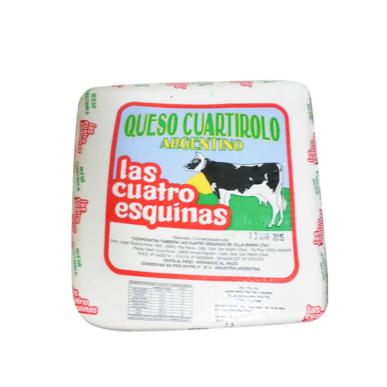 Queso cuartirolo LAS CUATRO ESQUINAS