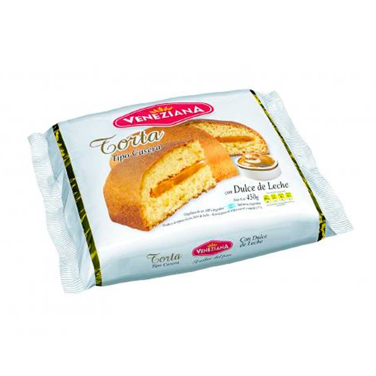 Torta con dulce de leche 450g VENEZIANA