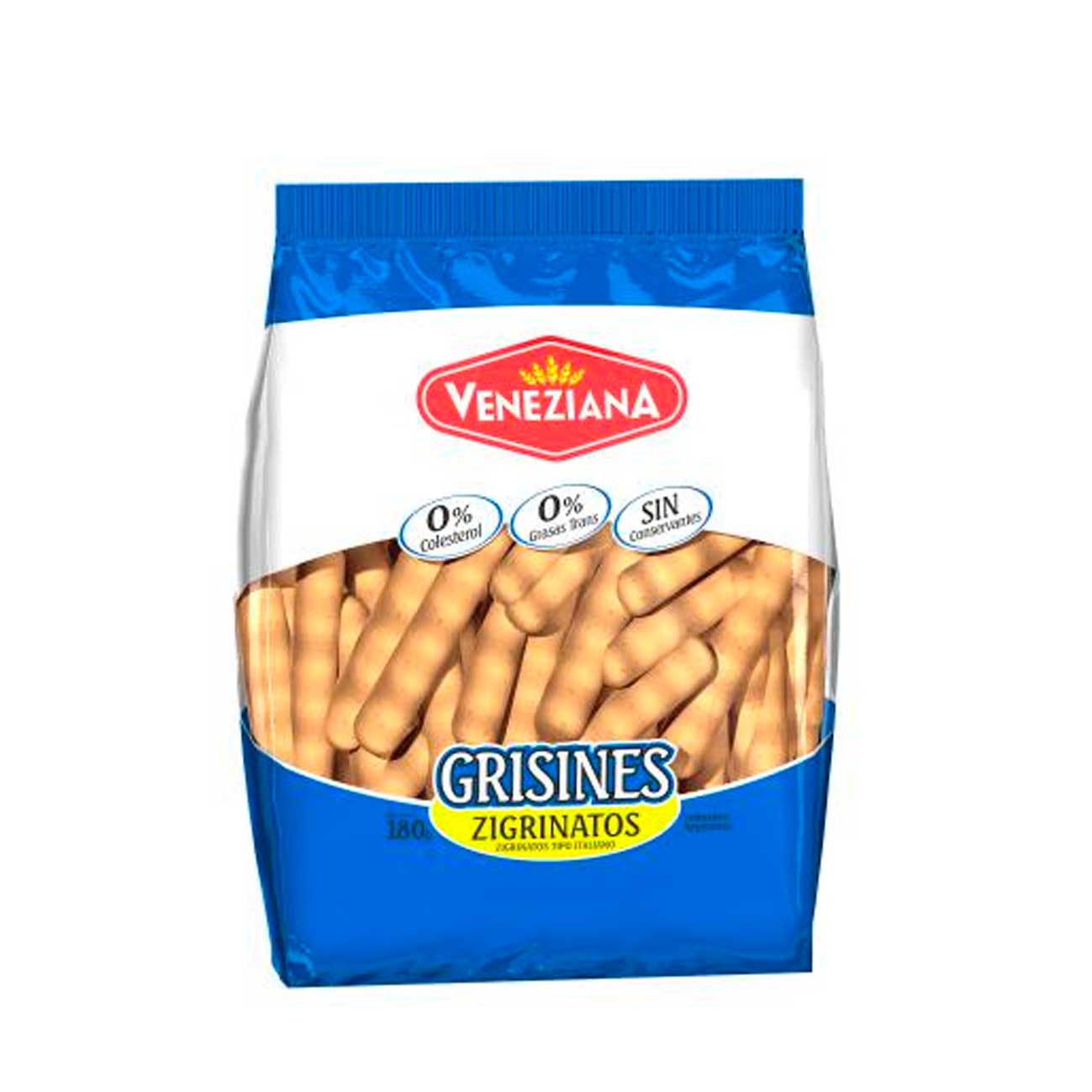 Zigrinato blanco 180g VENEZIANA