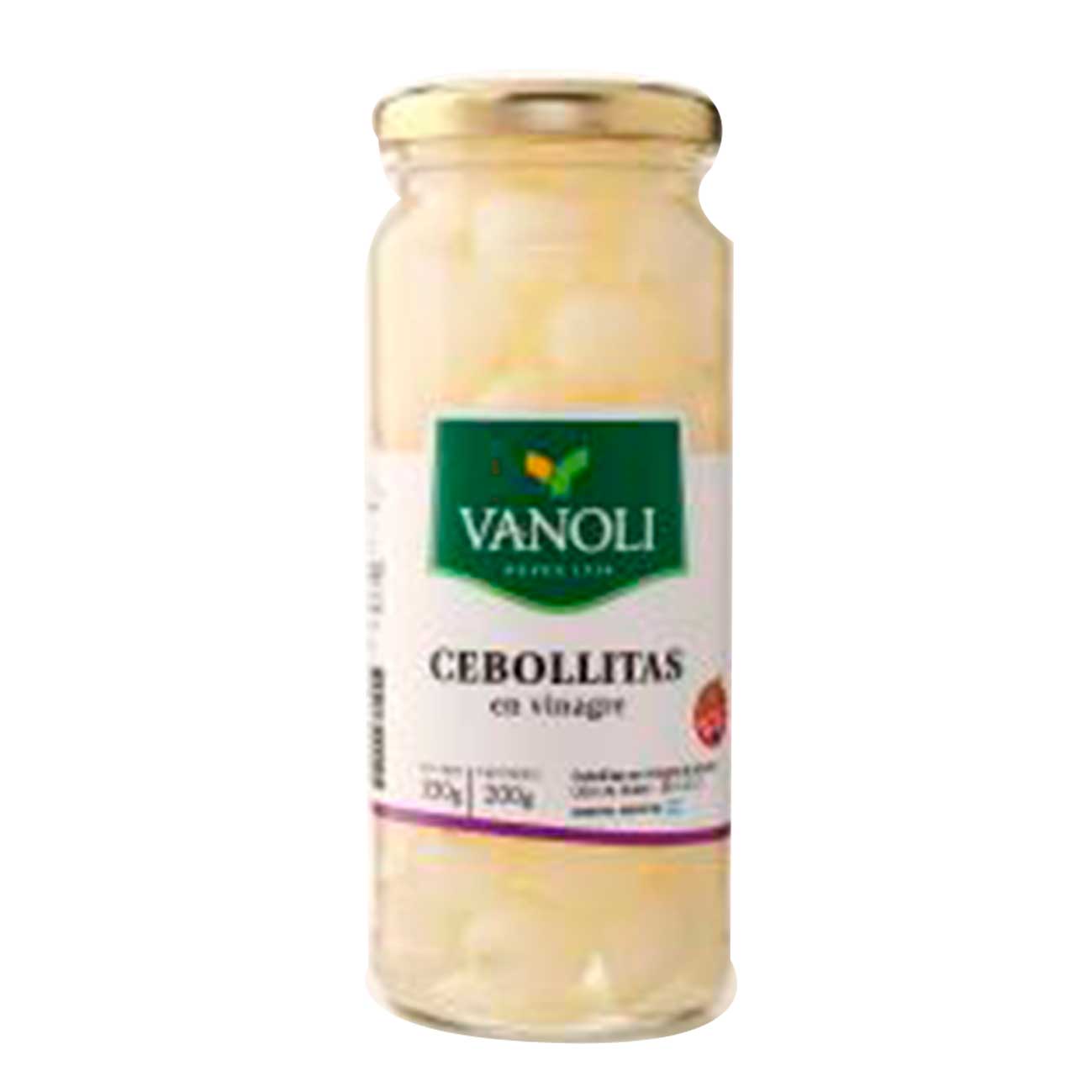 Cebollitas en vinagre 330g VANOLI