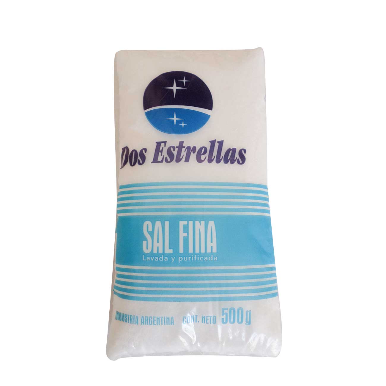 Sal fina 500g DOS ESTRELLAS