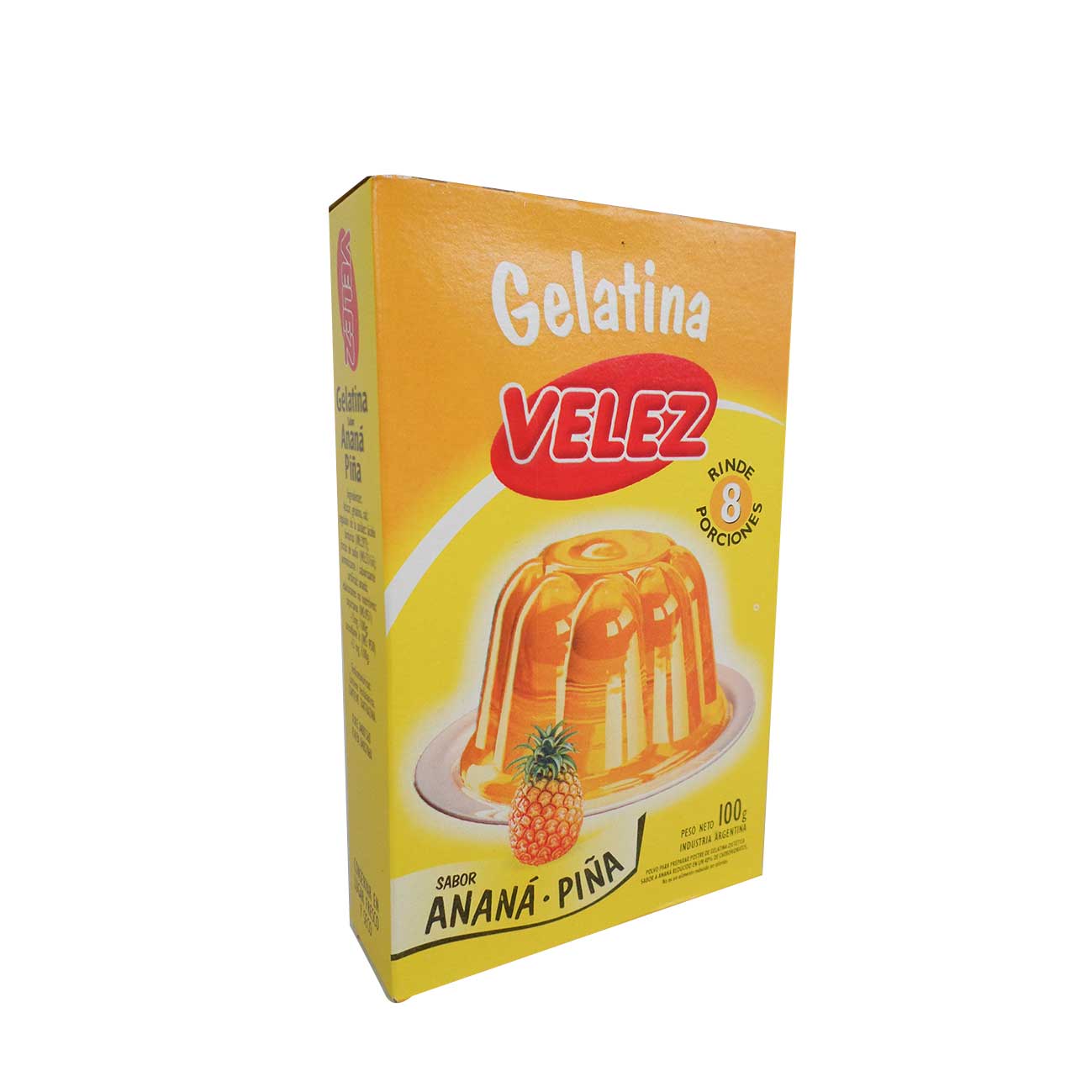 Gelatina ananá 100g VELEZ