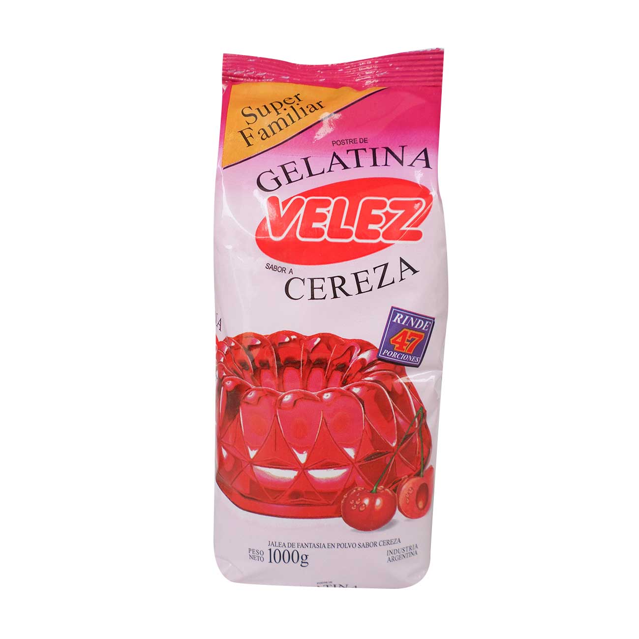 Gelatina cereza 1k VELEZ