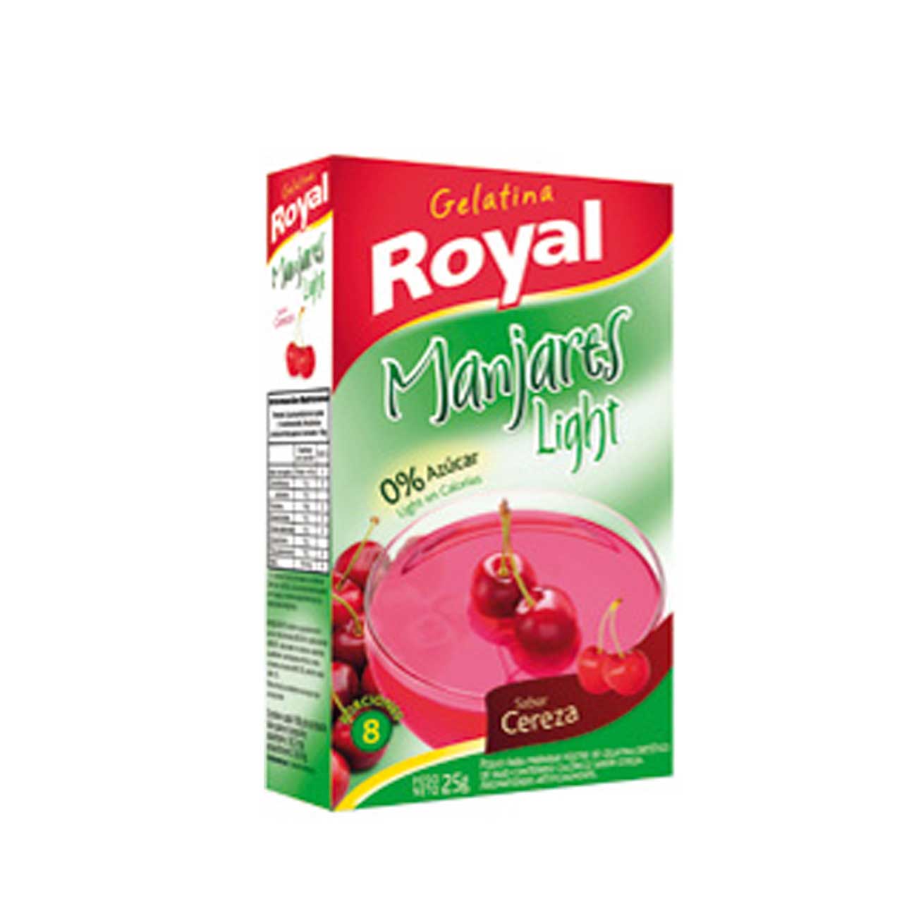 Gelatina cereza light ROYAL