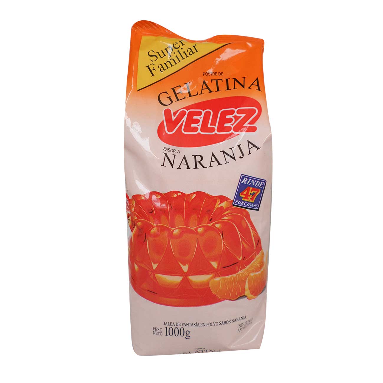 Gelatina naranja 1k VELEZ