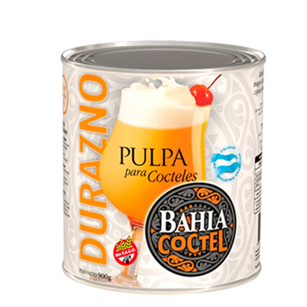 Pulpa de durazno 900g BAHÍA