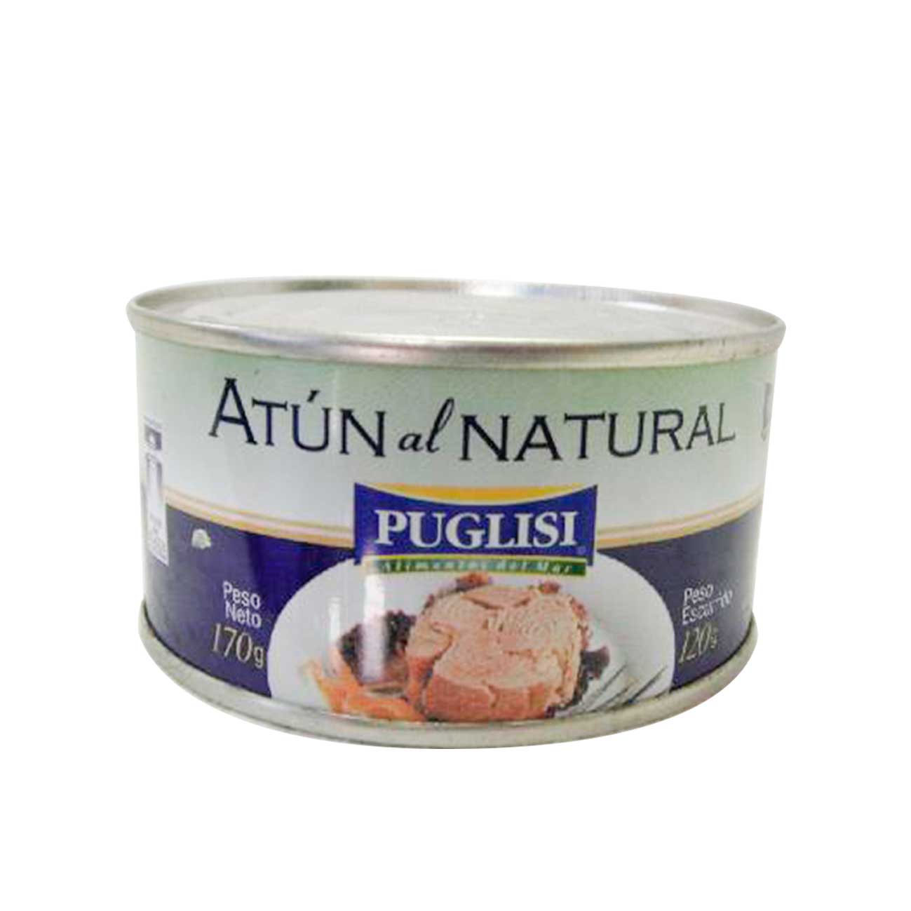 Atún al natural 170g PUGLISI
