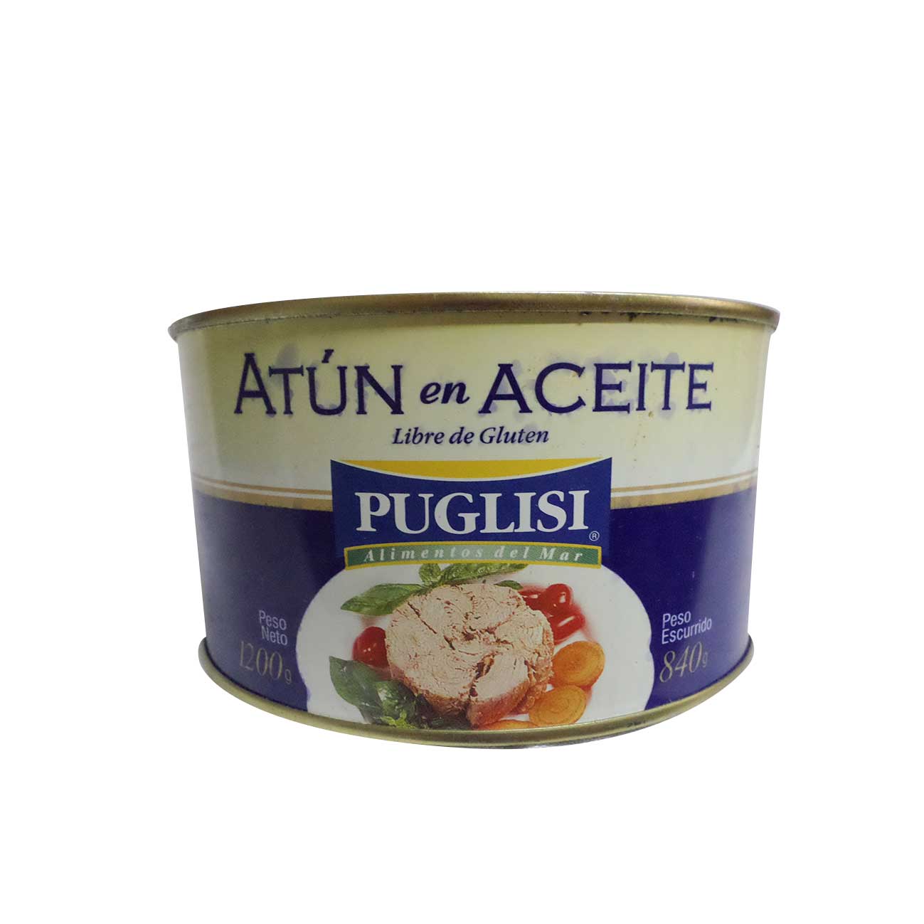 Atún en aceite libre de gluten 1,2k PUGLISI