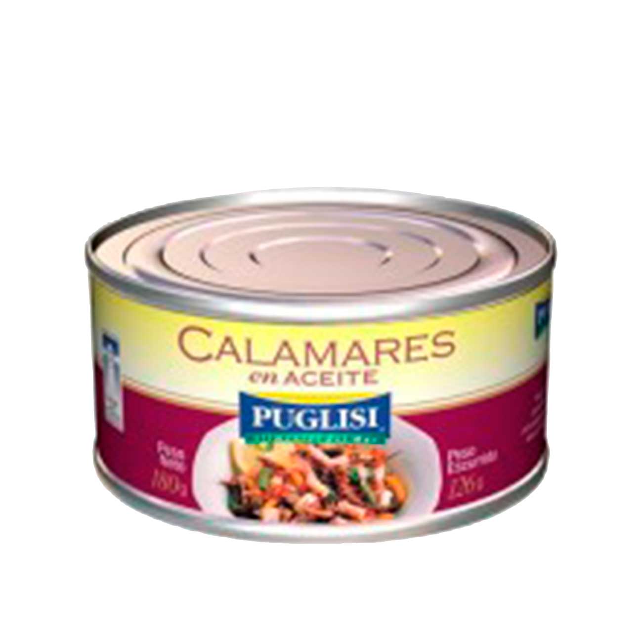 Calamares en aceite 180g PUGLISI