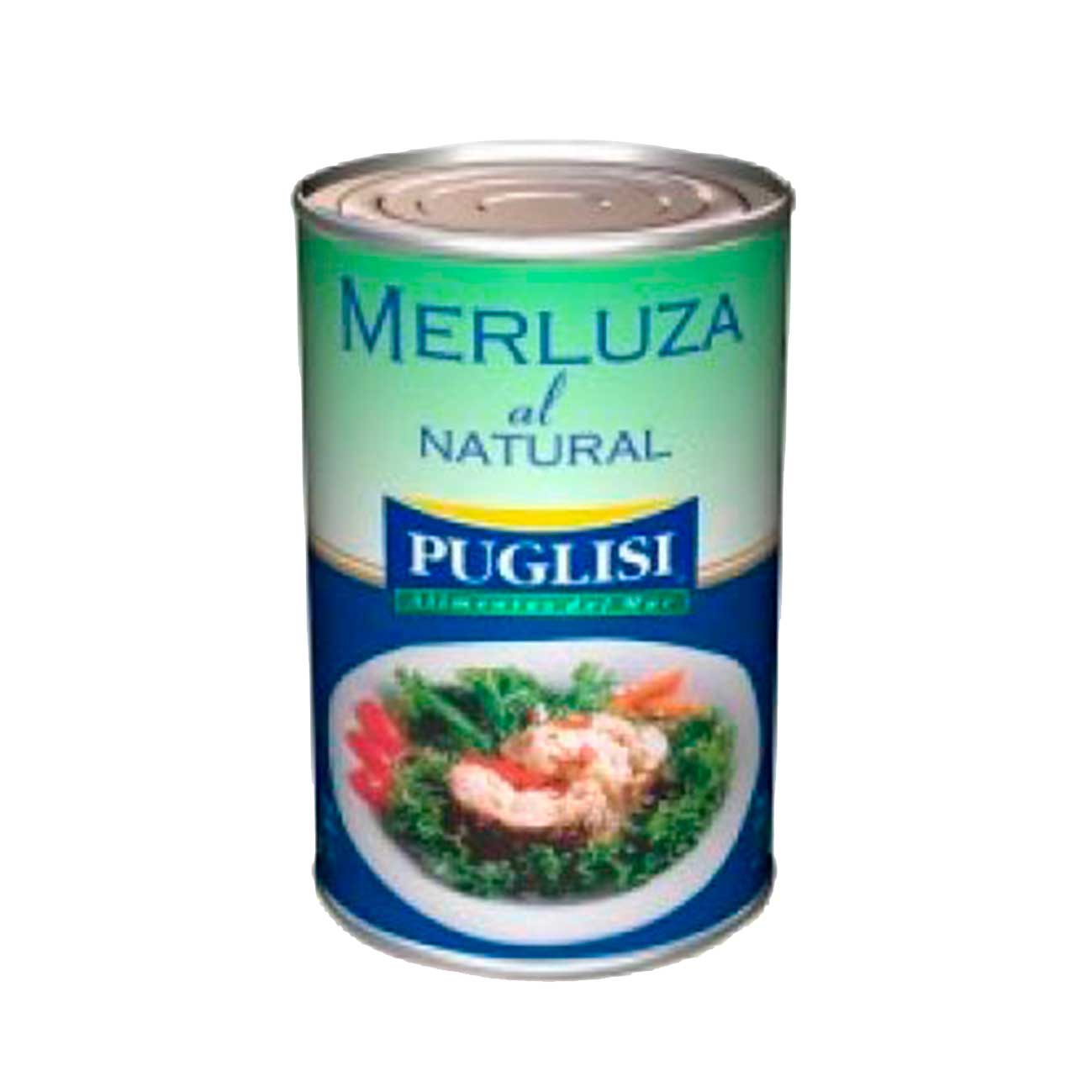 Merluza al natural 380g PUGLISI