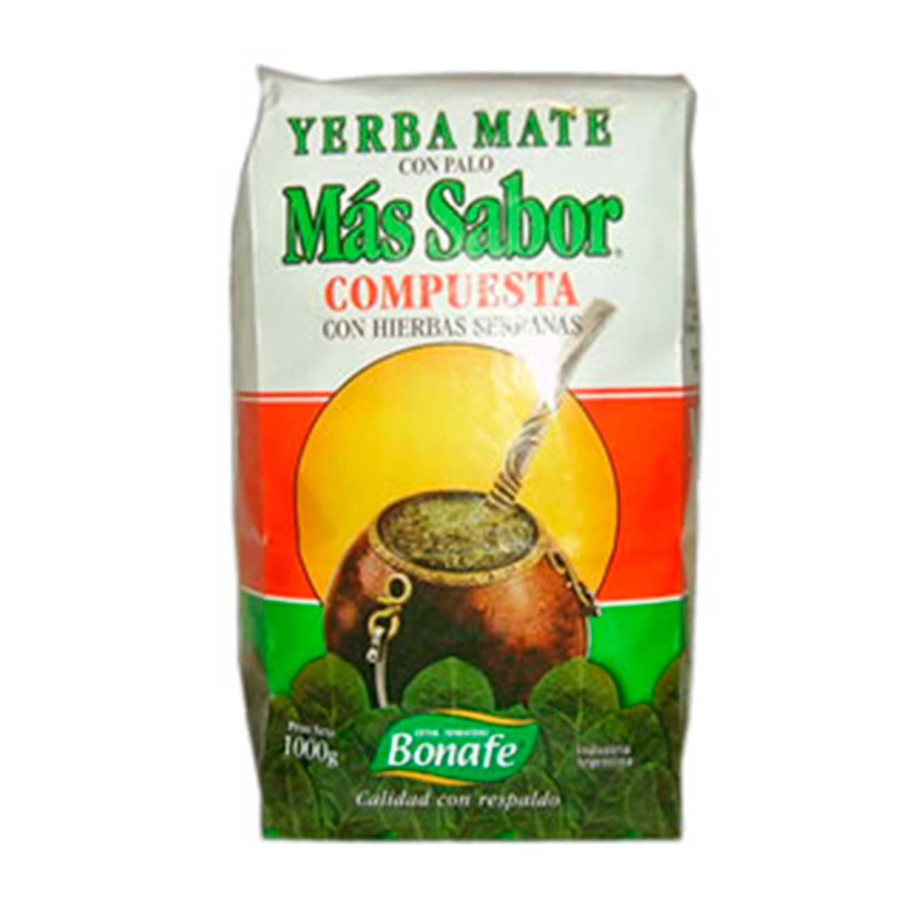 Yerba mate compuesta 500g MÁS SABOR