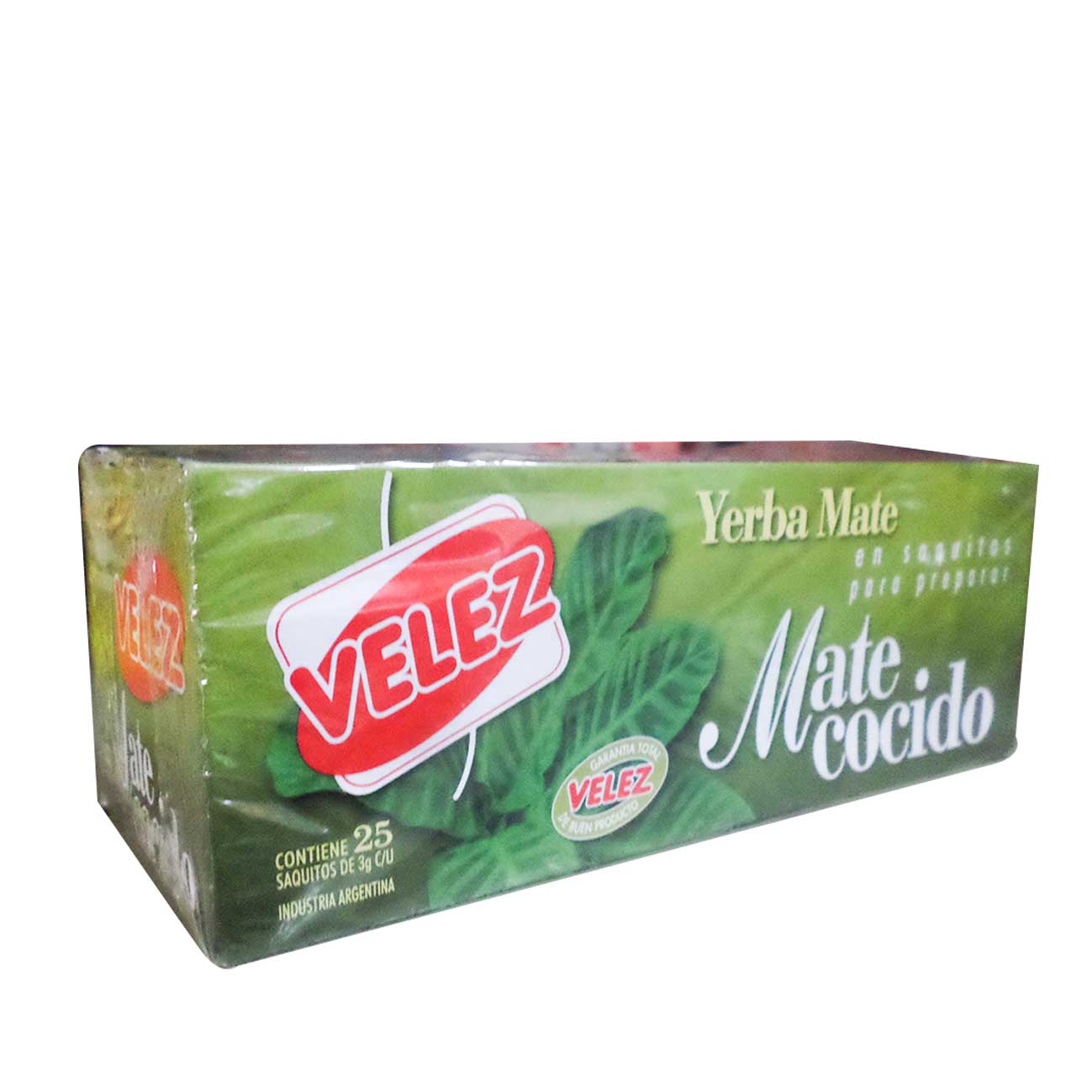 Yerba mate saquitos 25u. VELEZ