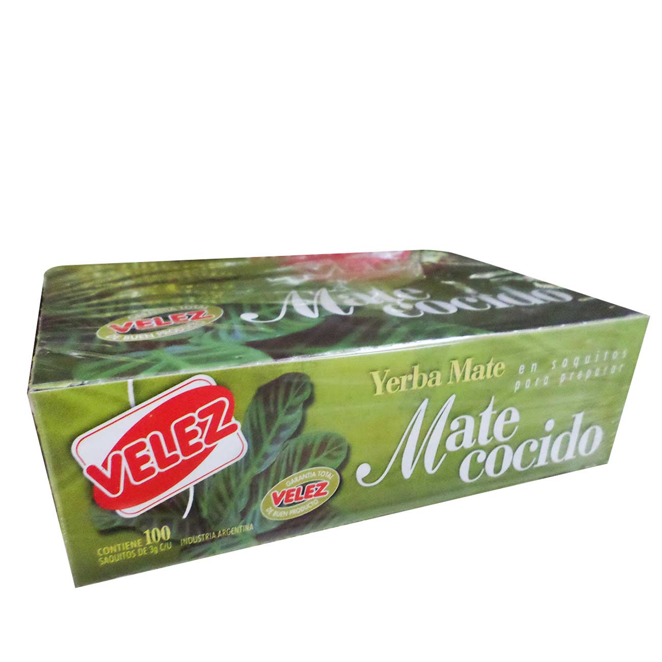 Yerba mate saquitos 100u. VELEZ