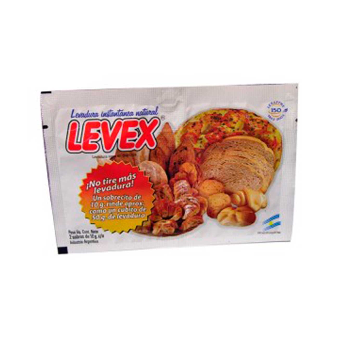 Levadura en polvo 10g LEVEX