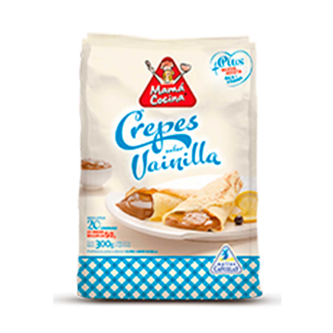 Premezcla crepes sabor vainilla 500g MAMÁ COCINA PLUS