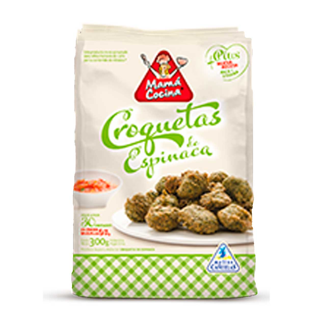 Premezcla croquetas de espinaca 500g MAMÁ COCINA PLUS