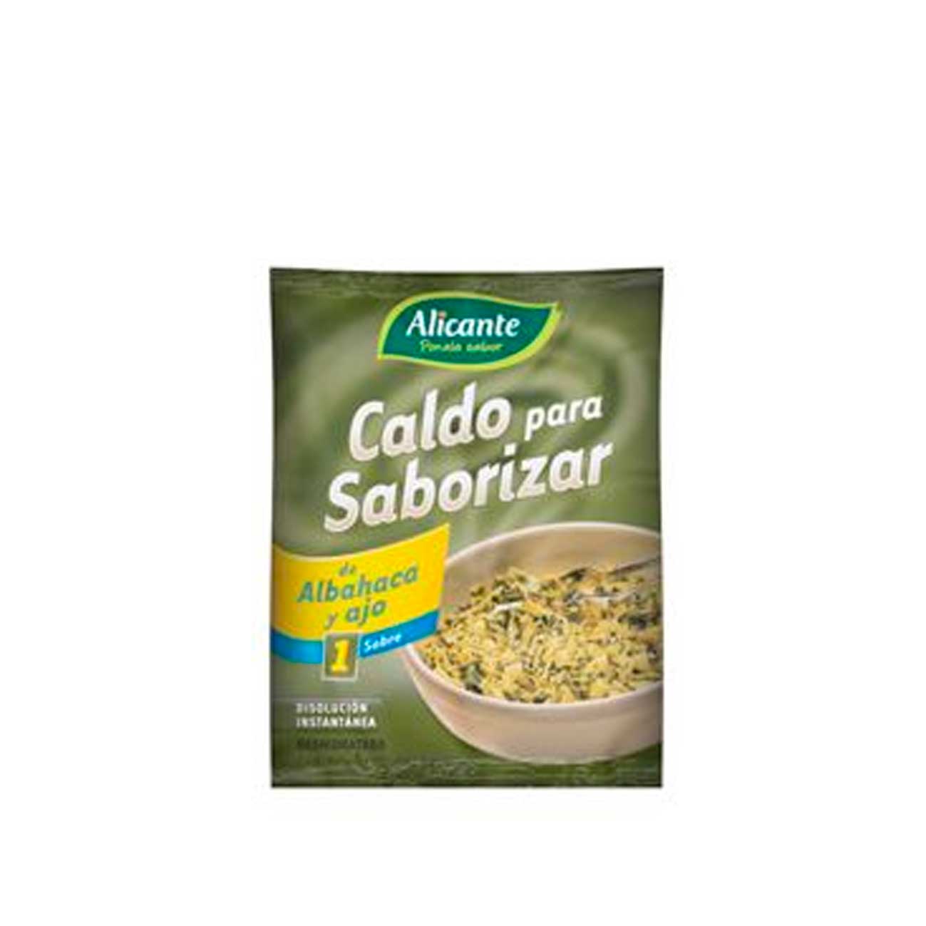 Caldo para saborizar de albahaca y ajo ALICANTE