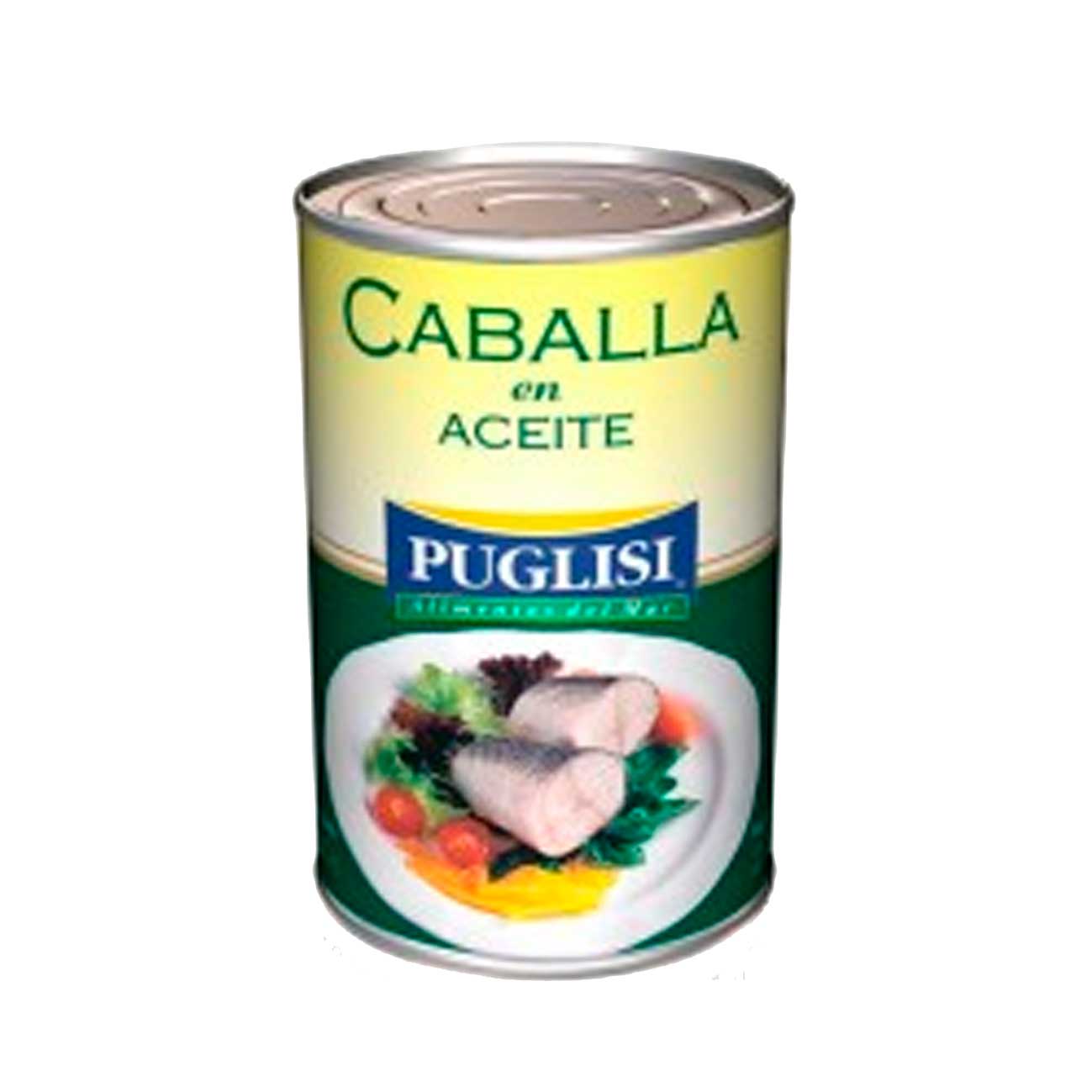 Caballa en aceite 380g PUGLISI 