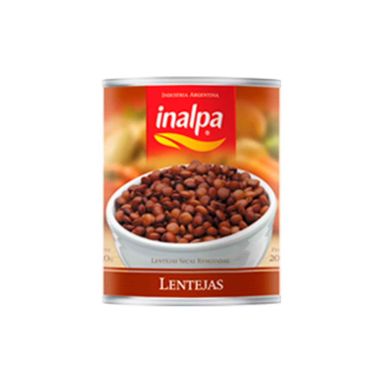 Lentejas lata 350g INALPA