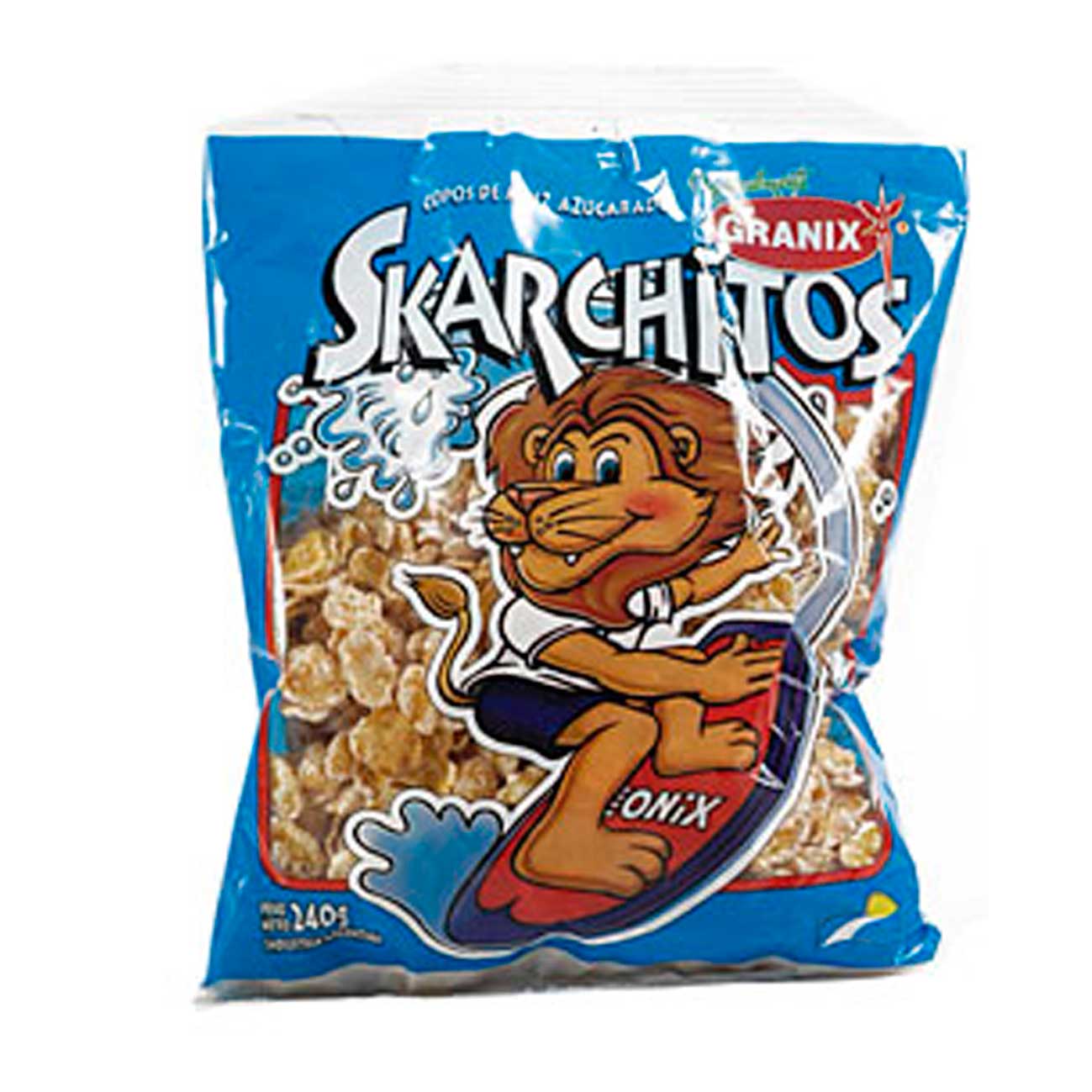 Copos de maiz azucarados Skarchitos 240g GRANIX