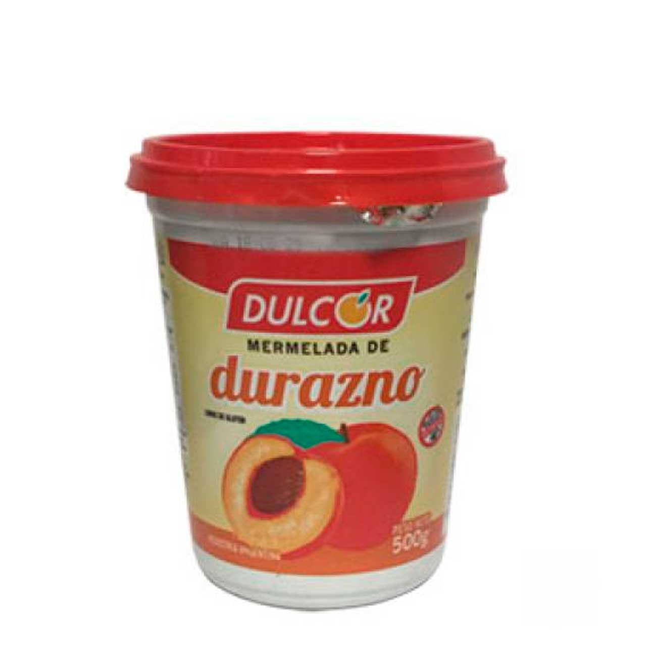 Mermelada de durazno 500g Dulcor