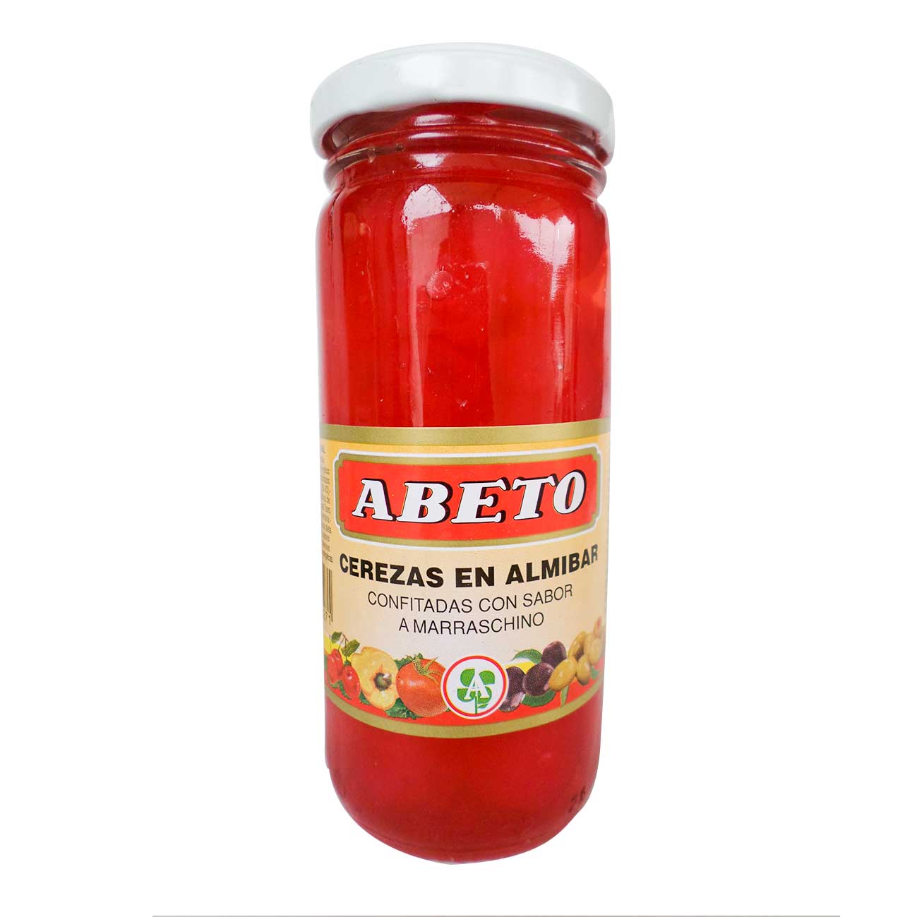 Cerezas al marraschino enteras 210g ABETO 