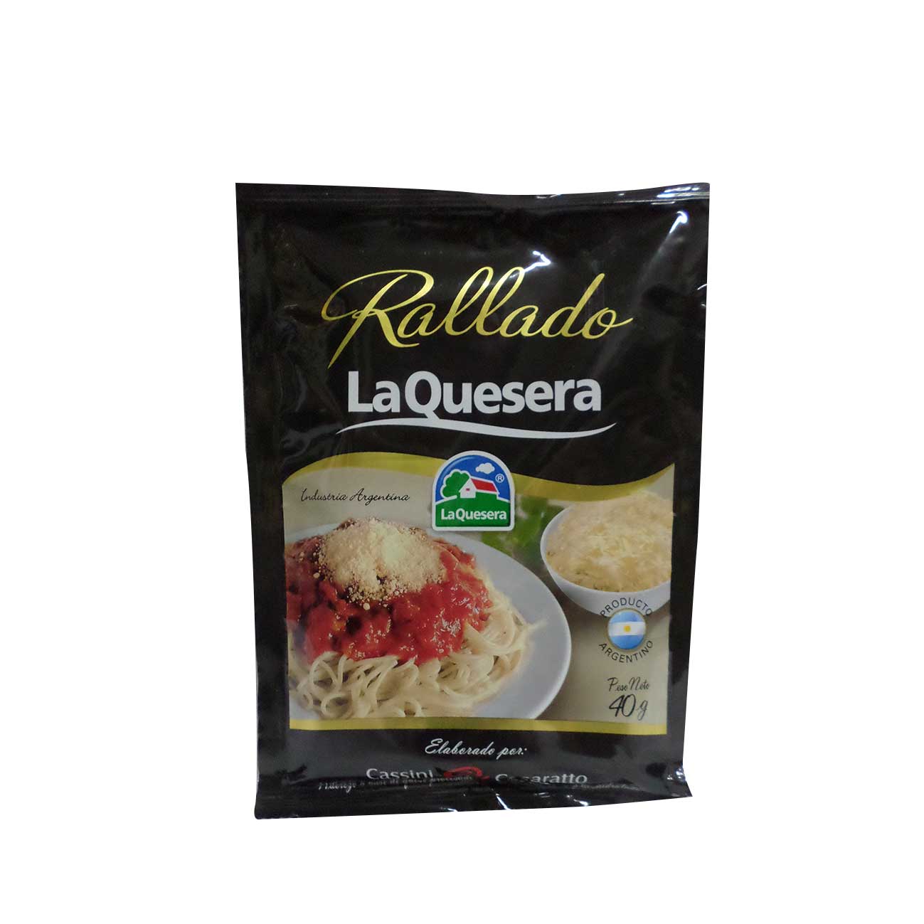 Queso rallado 40g LA QUESERA