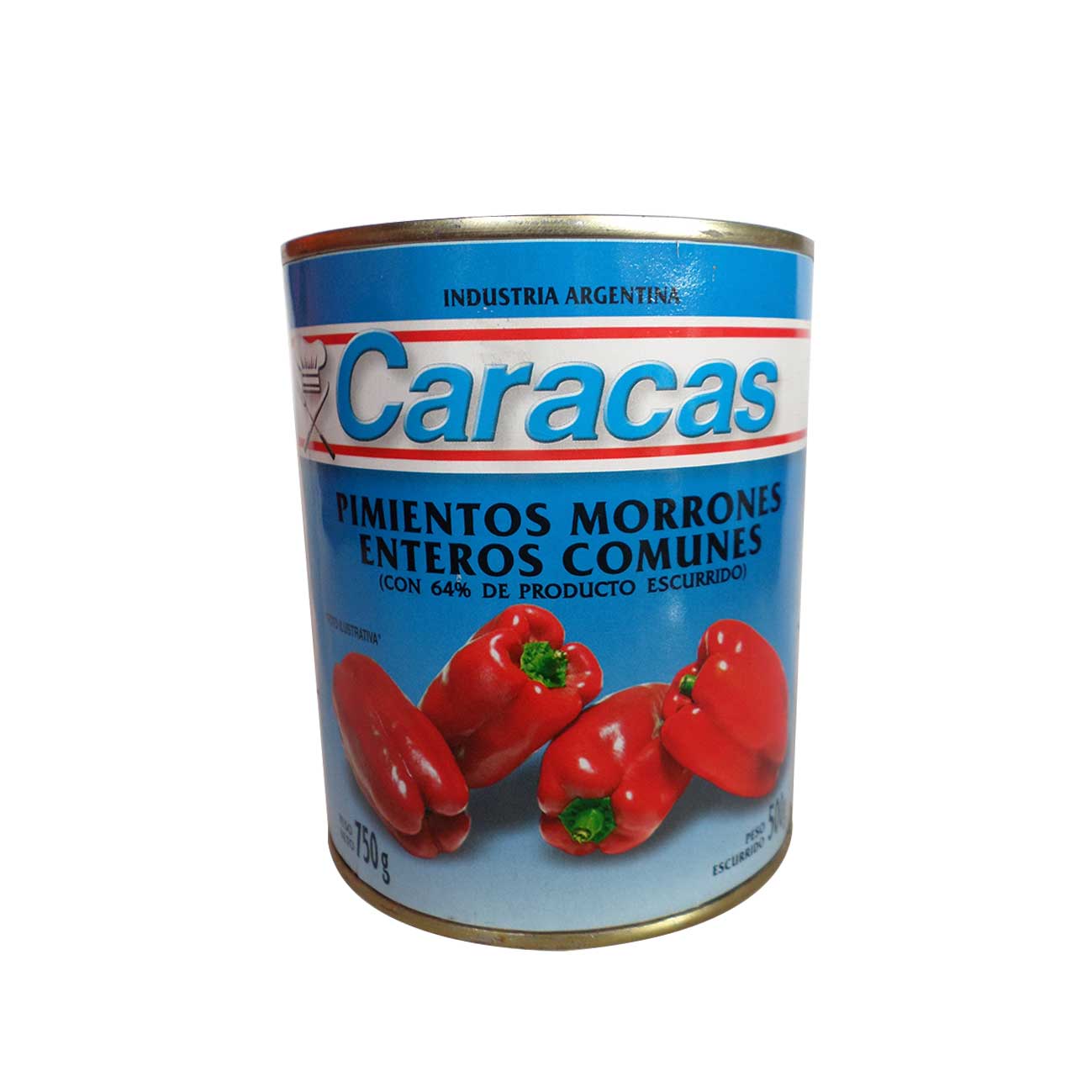 Pimientos morrones 750g CARACAS