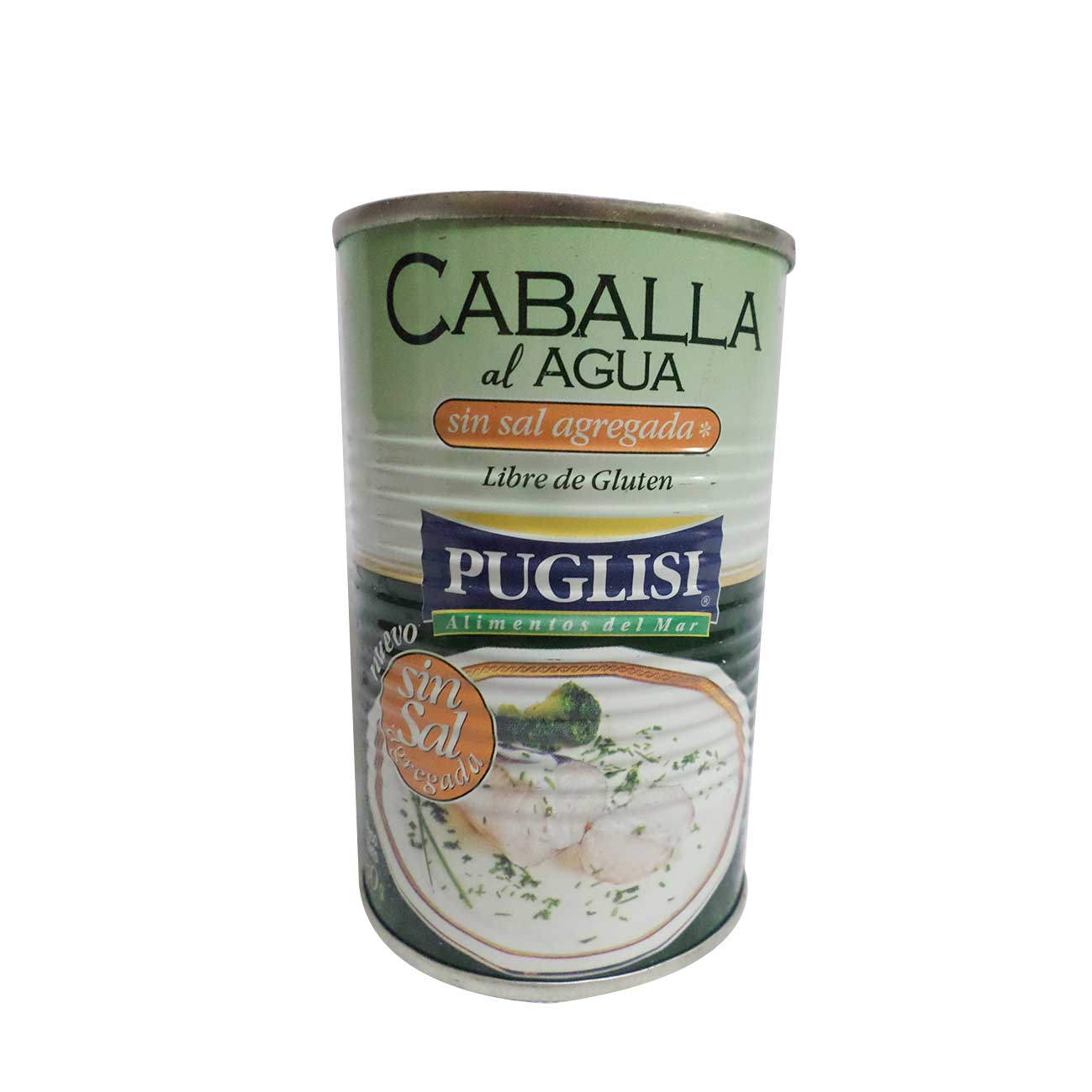 Caballa al natural sin sal 380g PUGLISI