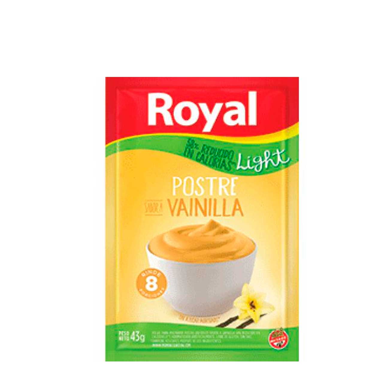 Postre light vainilla 50g ROYAL